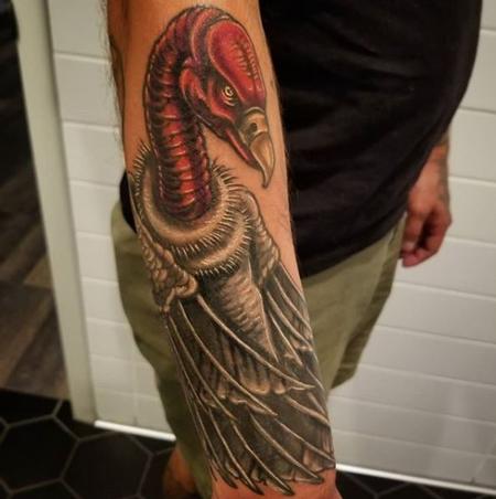 Tattoos - Cody Cook Vulture   - 140196